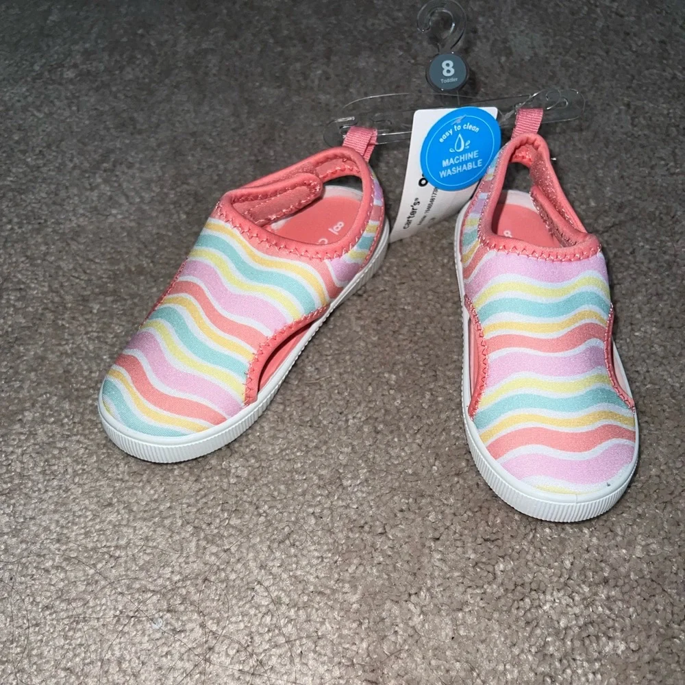 New Carters Girls Colorful Water Shoes